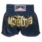 Retro Lumpinee Muay Thai Shorts Damen  : LUMRTO-003-marin-W